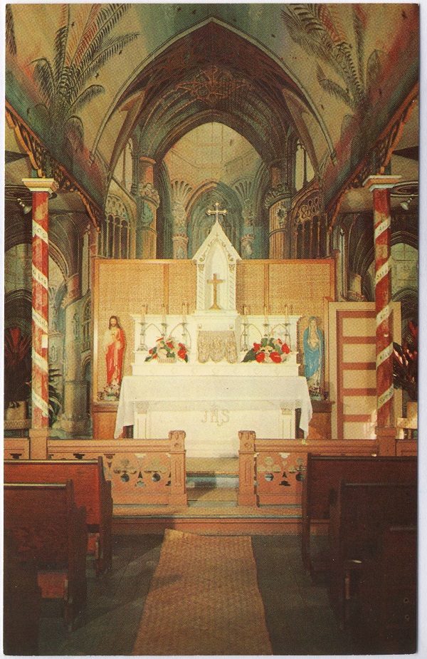 Saint Benedict Catholic Church Hawaii Postcard